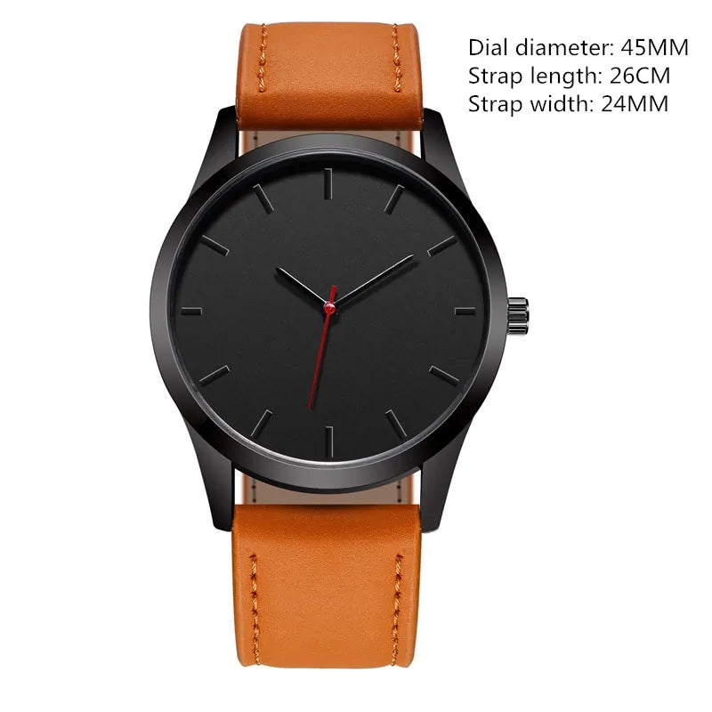 Minimalist Quartz Watch for Men